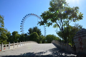 龙潭中湖风景 