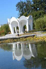 龙潭中湖风景 