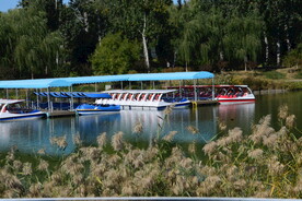 龙潭中湖风景 