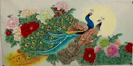 孔雀牡丹