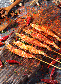 烤大虾