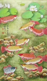 九鱼图