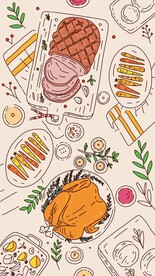 食物简笔画