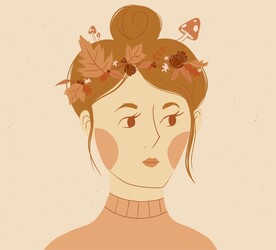 女人插画