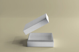 天地盖珠宝礼品盒PSD样机