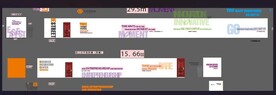 企业走廊文化墙装饰示意图