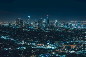 城市灯光夜景