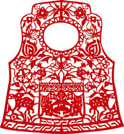 兔子 窗花 剪纸