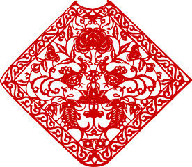 矢量花纹