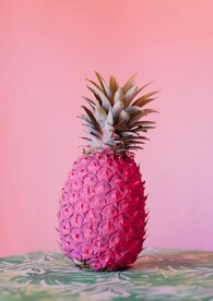 粉色菠萝