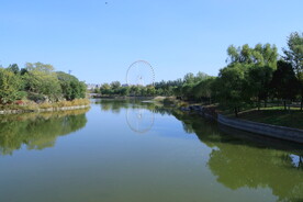 龙潭中湖风景 