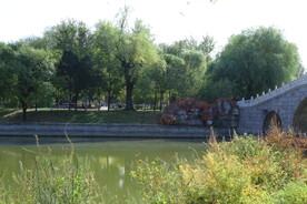 龙潭中湖风景 