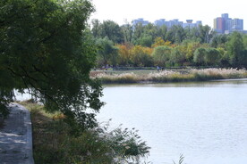 龙潭中湖风景  