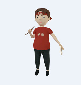 C4D模型 卡通人 