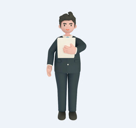 C4D模型 卡通人 