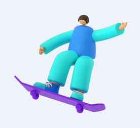 C4D模型 卡通人 