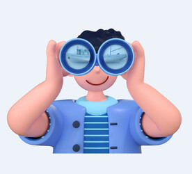 C4D模型 卡通人 