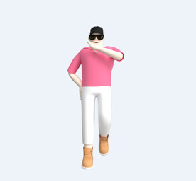C4D模型 卡通人 