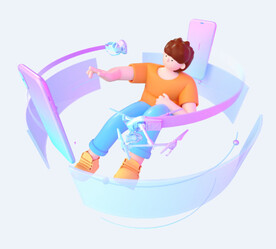 C4D模型 卡通人 