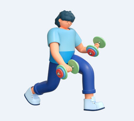 C4D模型 卡通人