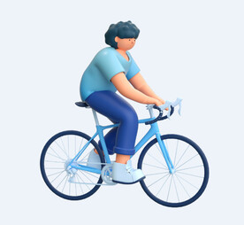 C4D模型 卡通人 