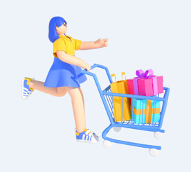 C4D模型 卡通人