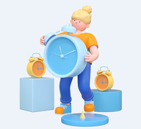 C4D模型 卡通人 