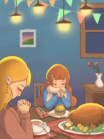 感恩节海报