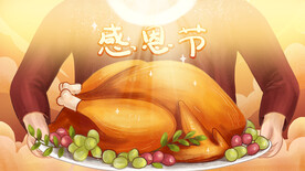感恩节海报