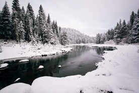 雪景             