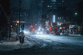 雪景             