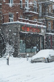 雪景             