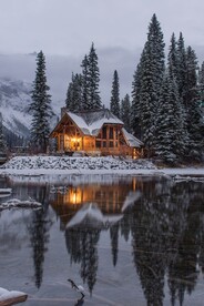 雪景             