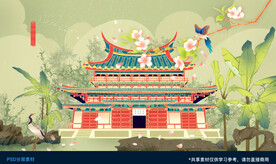 国潮建筑
