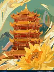 中国风国潮插画