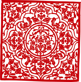 矢量花纹