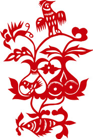 矢量花纹
