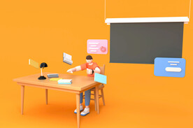  C4D模型 卡通人 