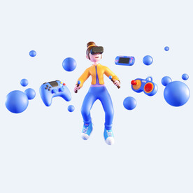 C4D模型 卡通人  