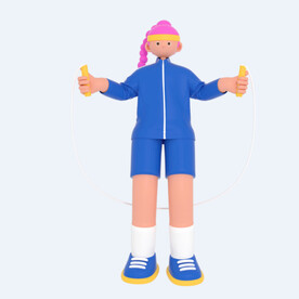 C4D模型 卡通人