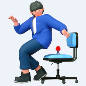 C4D模型 卡通人 