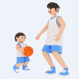C4D模型 卡通人  
