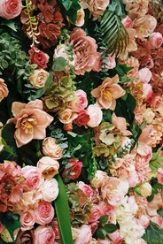 鲜花花墙
