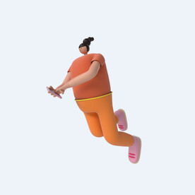 C4D模型 卡通人  