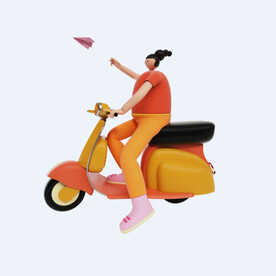 C4D模型 卡通人  