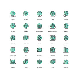 自然环保图标图片