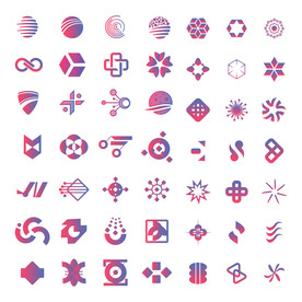 几何图形图标形状多边形元素图片