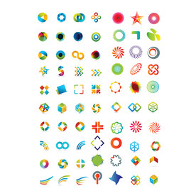 几何图形图标形状多边形元素图片