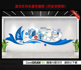 员工风采企业文化墙