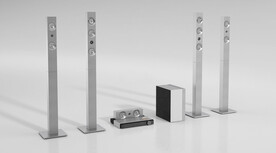 C4D模型音响高档